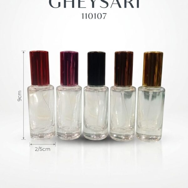 شیشه عطربارالان گرد درب فلزی 12 میل 12 عددی