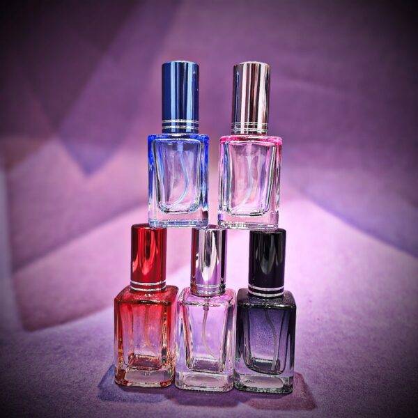 شیشه عطر لاکی رنگی 10 میل 12 عددی