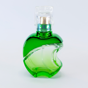 شیشه عطر اپل رنگی درب پلاستیکی 10 میل 12 عددی