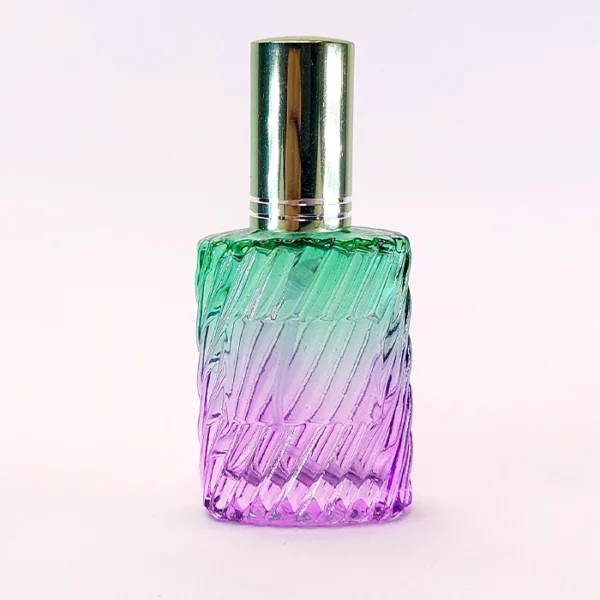 شیشه عطر کتابی شیار دار رنگی 10 میل 12 عددی