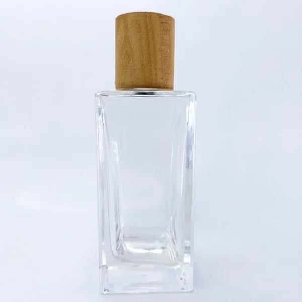شیشه عطر ادکلنی درب چوبی 100 میل 12 عددی