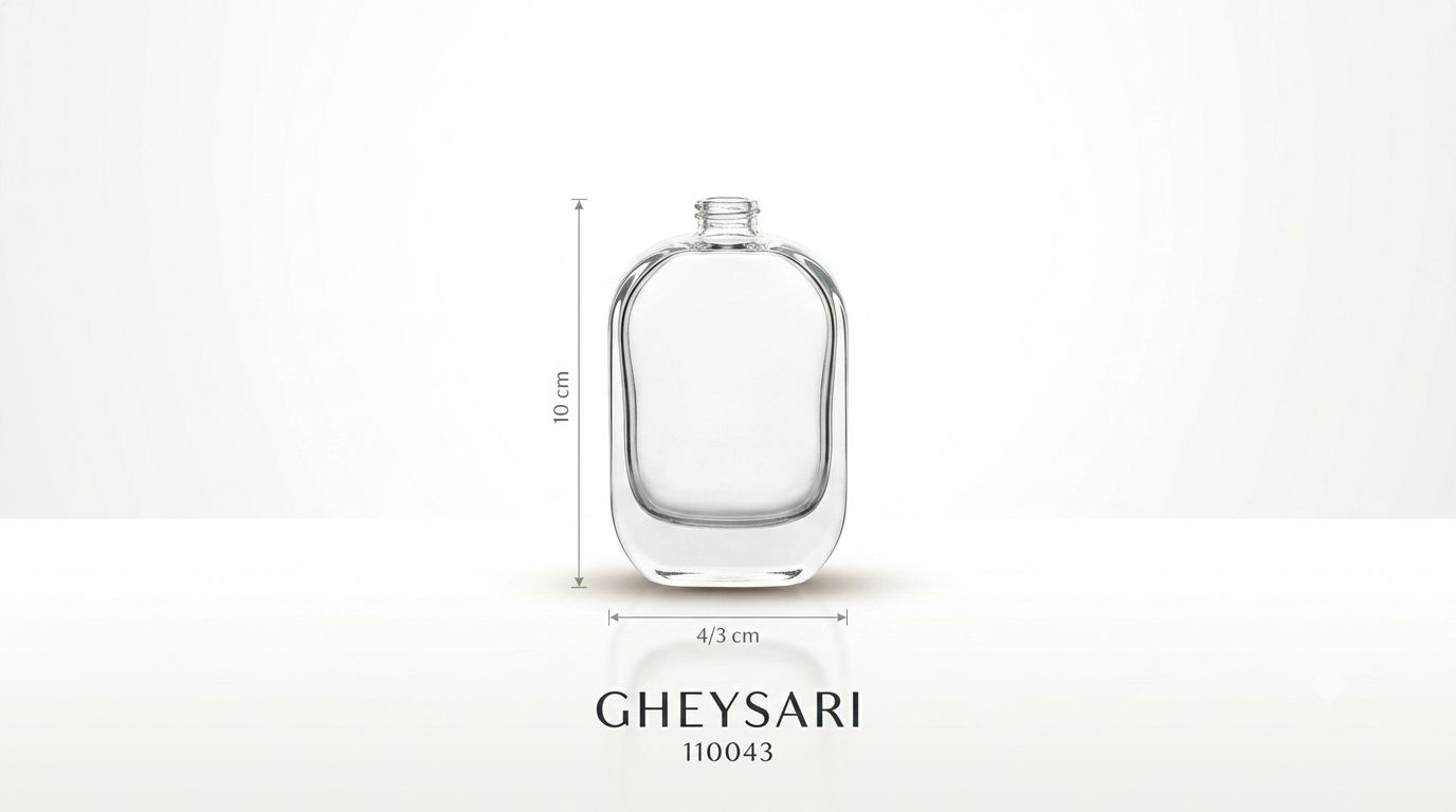 شیشه عطر خمره ای 50 میل _ کد 41 1 شیشه عطر خمره ای 50 میل _ کد 41