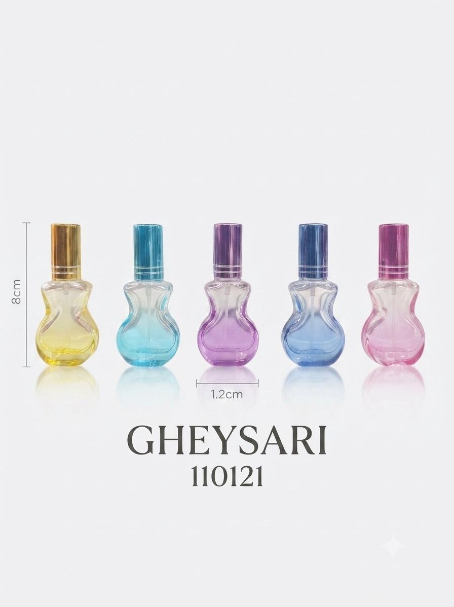 شیشه عطر گیتاری 10 میل 12 عددی 1 شیشه عطر گیتاری 10 میل 12 عددی