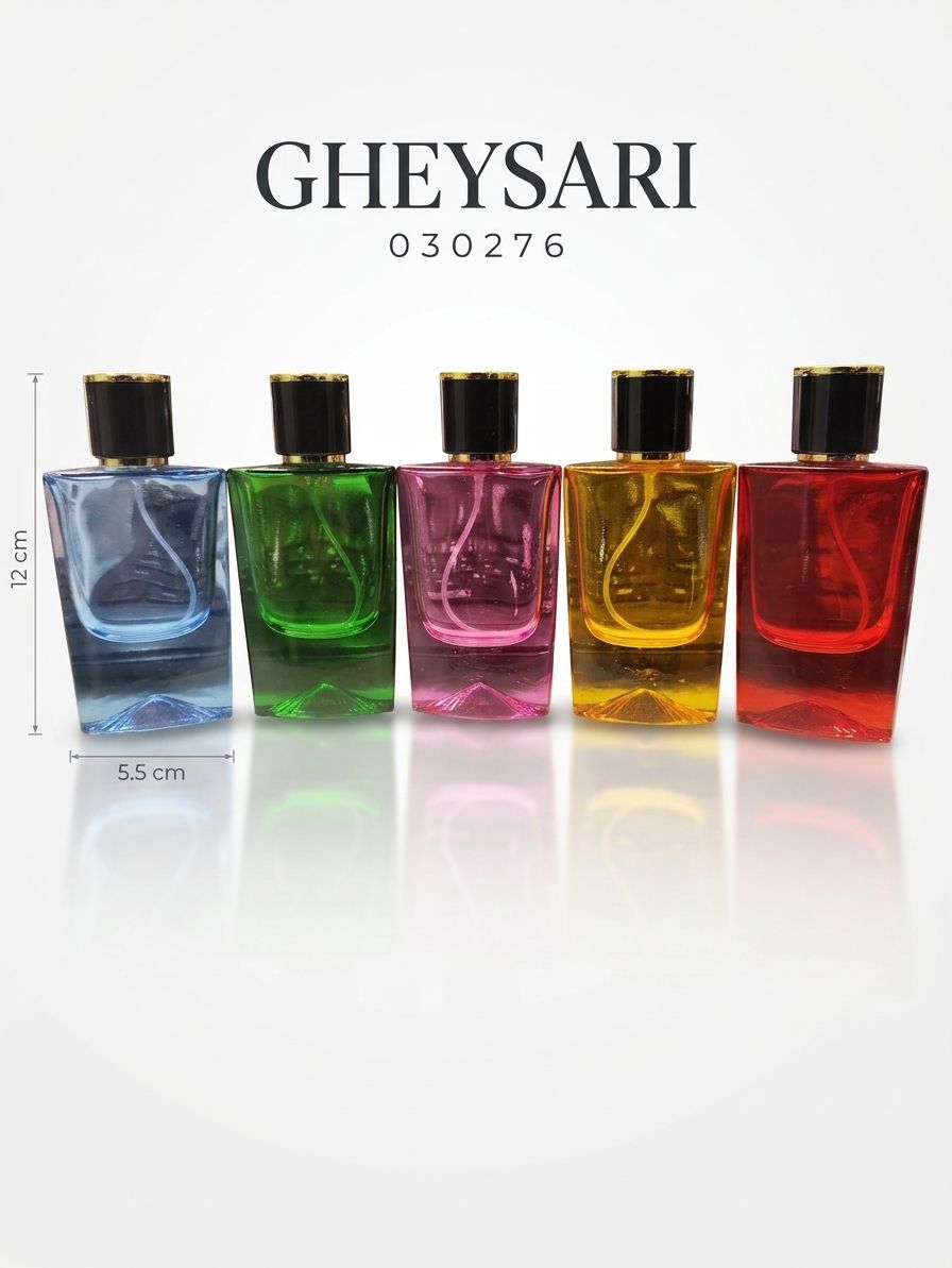 شیشه لی لی رنگی 30 میل 12 عددی 1 شیشه عطر لی لی رنگی 30 میل - عطر قیصری