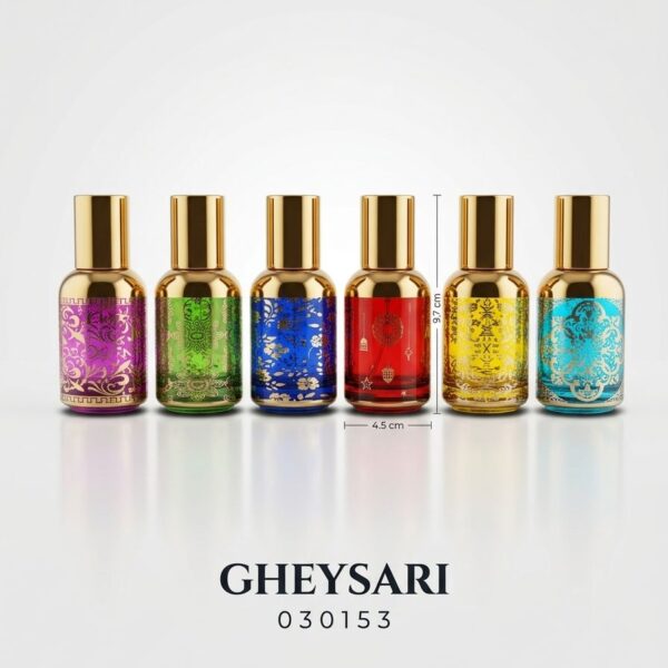 شیشه عطر سانتال طلاکوب ۳۰ میل ۱۲ عددی