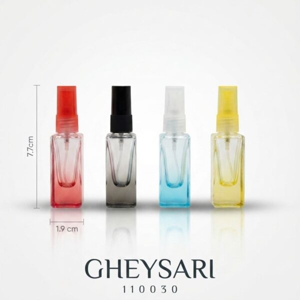 شیشه عطر (پیچی) طرح لگو درب پلاستیکی 6 میل