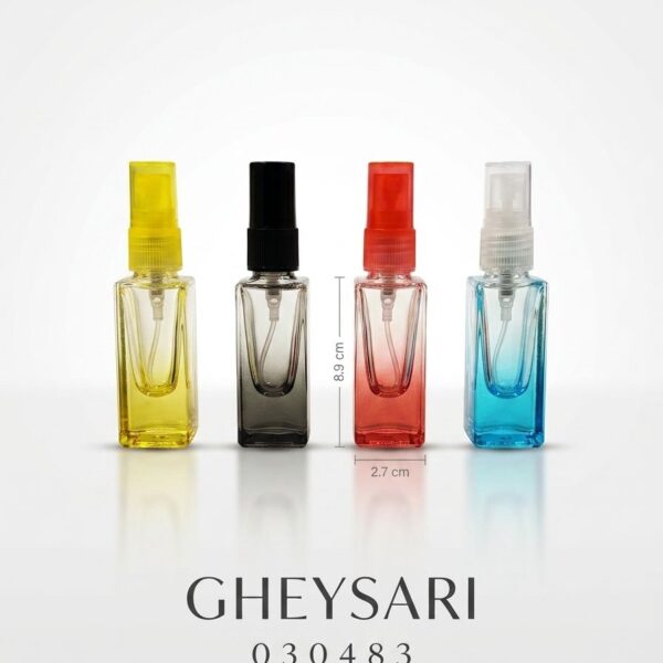 شیشه عطر طرح لگو درب پلاستیکی 6 میل 12 عددی