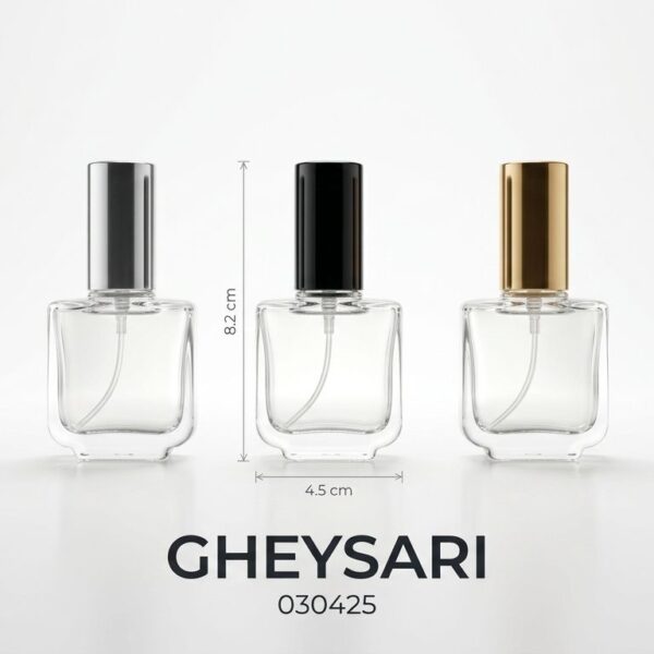 شیشه عطر پایه دار 8 میل 12 عددی