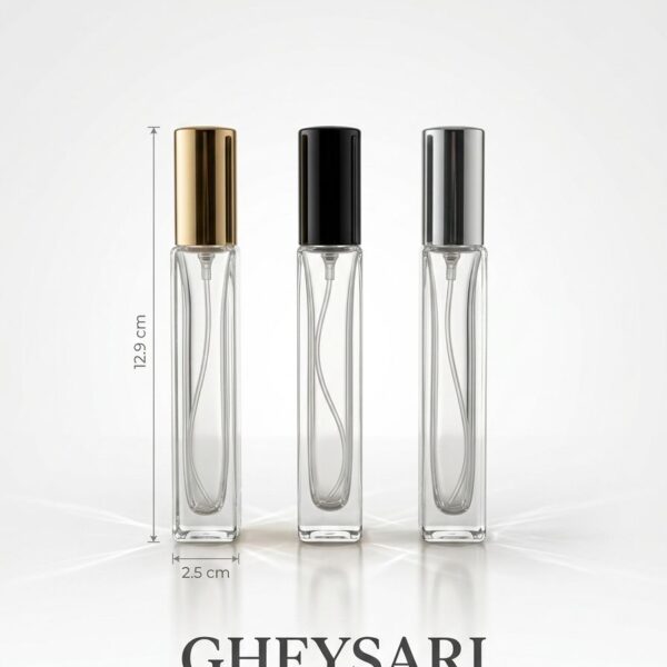 شیشه عطر اسکادا چهار گوش 10 میل 12 عددی
