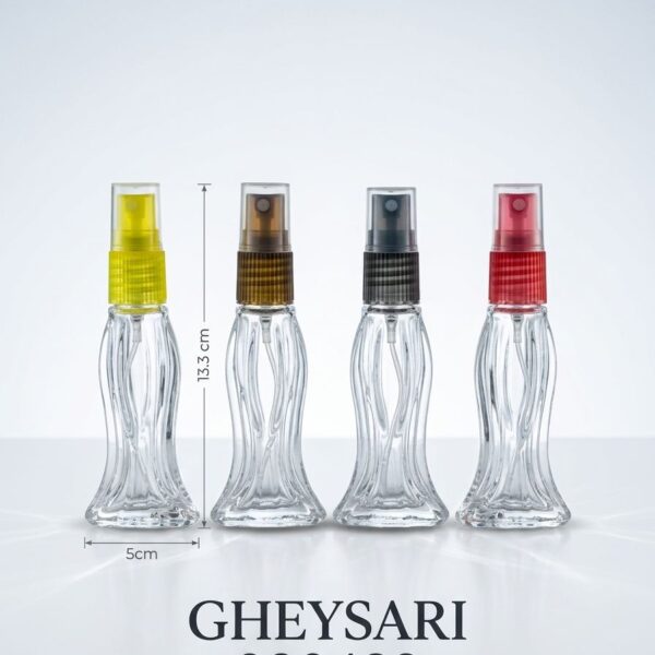 شیشه عطر فرشته درب پلاستیکی – 10 میل 12 عددی