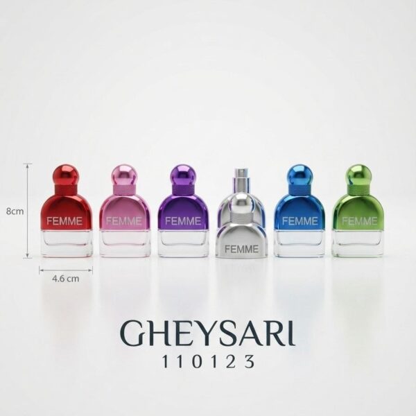 شیشه عطر فمه رنگی 20 میل