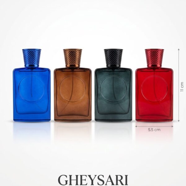 شیشه عطر دایره ای رنگی لی لی 30 میل