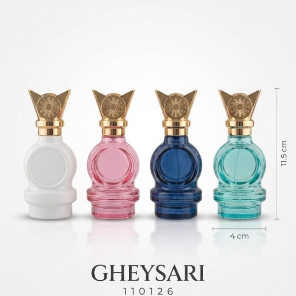 شیشه عطر ویکتوریا رنگی 50 میل